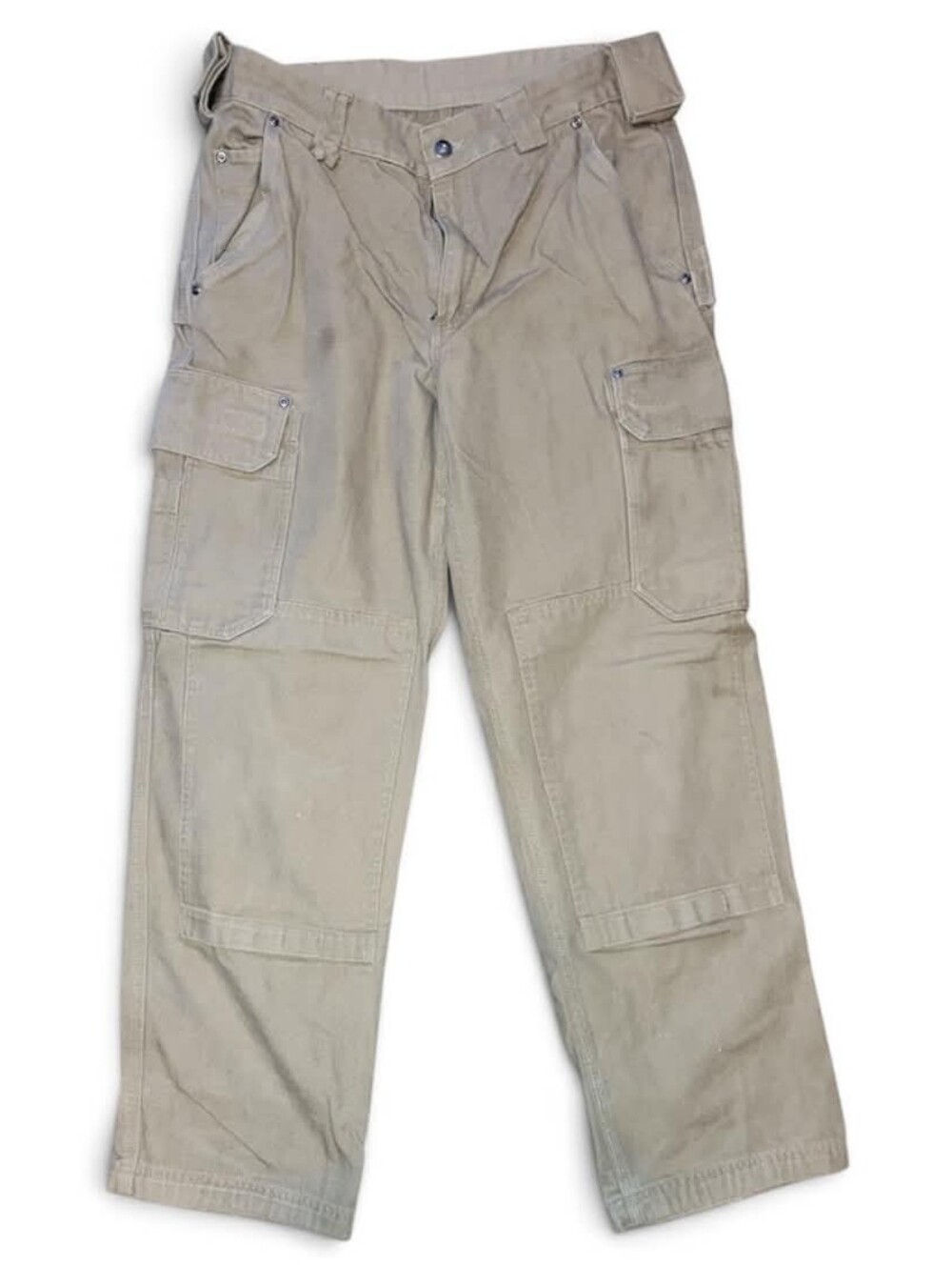 Duluth Trading Co Men's Light Khaki Cargo Pants